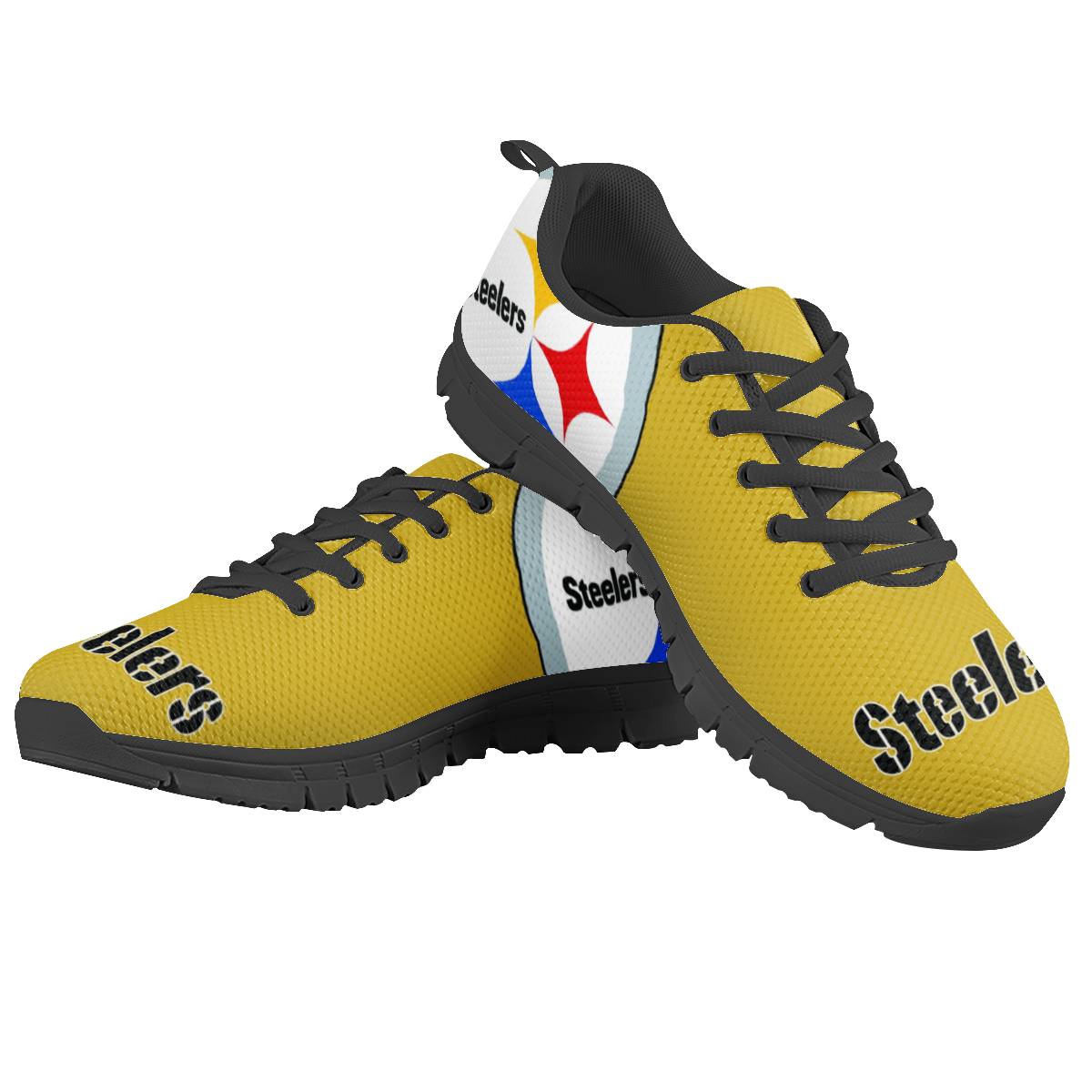 Women's Pittsburgh Steelers AQ Running Shoes 003